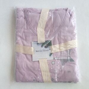 Northern Reflections Women's Intimates & Sleepwear Pajama- Light Purple Size XXL